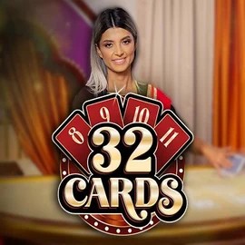 32 Cards slot logo by Ezugi at Frumzi Casino