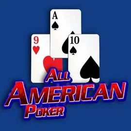 All American Poker logo – Table Games by RTG (Reel Time Gaming) at Frumzi Casino