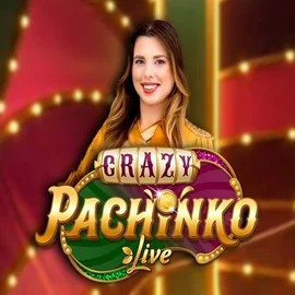 Crazy Pachinko slot icon by Evolution, available at Frumzi Casino