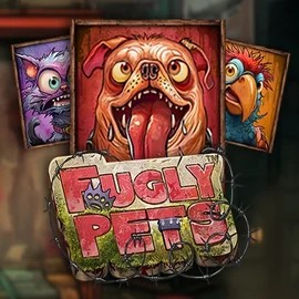 Fugly Pets slot icon by Stakelogic, available at Frumzi Casino