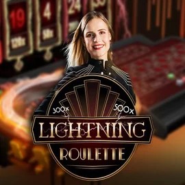 Lightning Roulette by Evolution, showcased at frumzi.org.pl – game logo