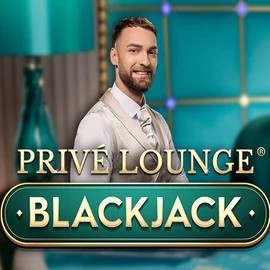 Privé Lounge Blackjack logo by Pragmatic Play Frumzi Casino