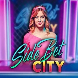 Side Bet City online game logo by Evolution on frumzi.org.pl