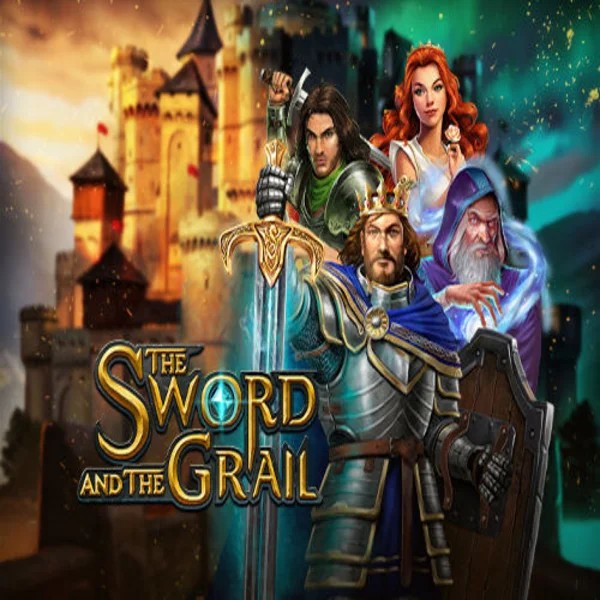 The Sword and the Grail slot icon by Play'n GO, available at Frumzi Casino